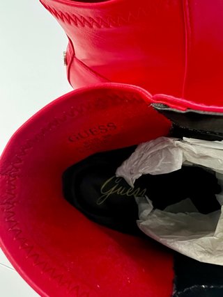 Botines rojos GUESS