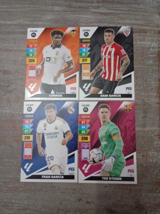 6 Cromos Liga Adrenalyn XL 23-24