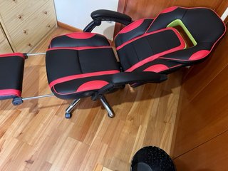Silla Gaming Langria Negra y Roja