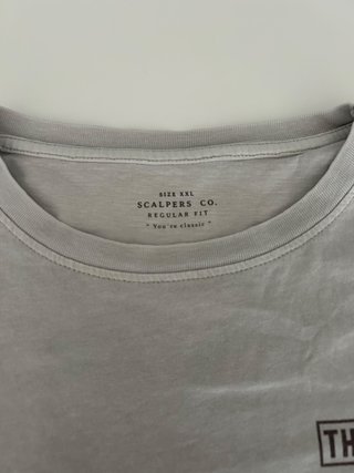 Camiseta Scalpers The Fantasy Gris XL