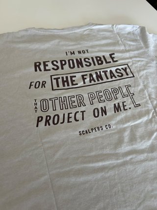 Camiseta Scalpers The Fantasy Gris XL
