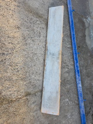 Plataforma de Encofrado de Chapa amarilla