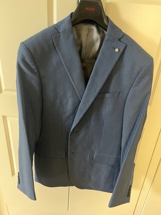 Americana ZARA azul T.50 (M/L)