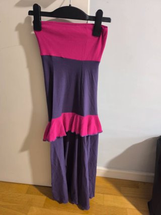 Falda de flamenca para niña, talla 12