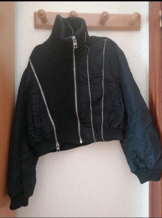 Chaqueta crop Zara Talla XS