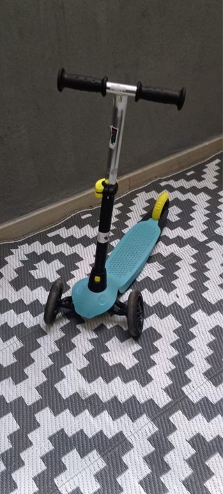 Patinete infantil 3 ruedas azul
