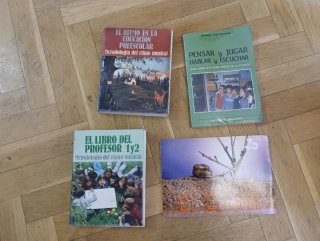 Lote cuatro libros de ritmo educación preescolar
