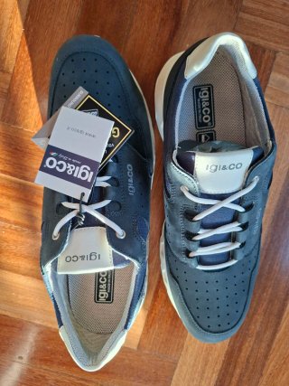 Zapatos Igi&Co Azules talla 43 goretex
