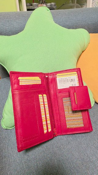 Cartera de mujer roja