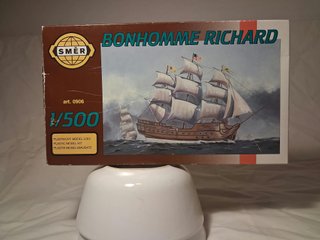 Maqueta Barco Bonhomme Richard 1/500