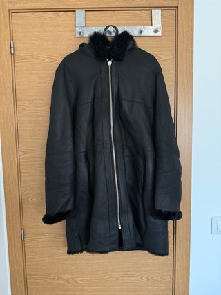 Abrigo de piel de cordero Massimo Dutti