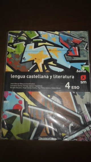 LIBROS LENGUA CASTELLANA I LITERATURA 4o ESO SM