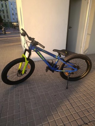 Bicicleta 24 Azul Spartan Nueva