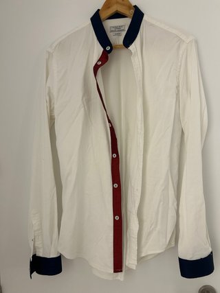 Camisa Zara Blanca Talla M