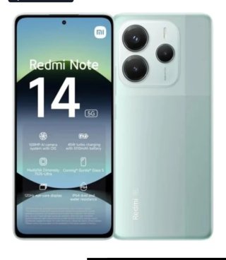 Redmi Note 14 5G 256GB Verde