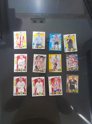 Pack 12 Cromos Fútbol 2017/2018.