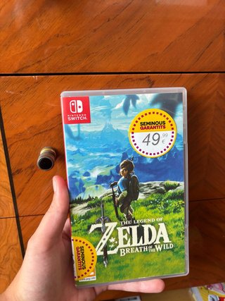 Juego Nintendo Switch Zelda Breath of the Wild