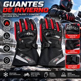 Guantes Moto Invierno Suomy Talla XL