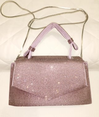 Bolso de Strass Zara Rosa