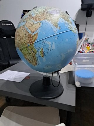 Lámpara Globo Terráqueo