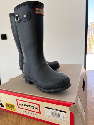 Botas de agua niña Hunter azul