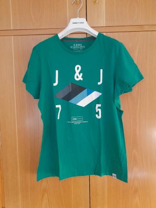 Camiseta Jack & Jones Verde Talla L