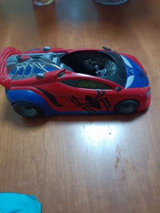 Coche de juguete Spiderman