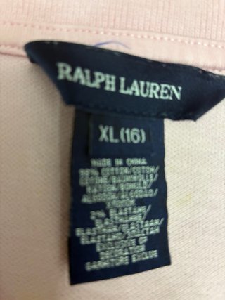 Polo Ralph Lauren Rosa Talla XL (16)
