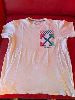 Camiseta Off-White Blanca Talla M