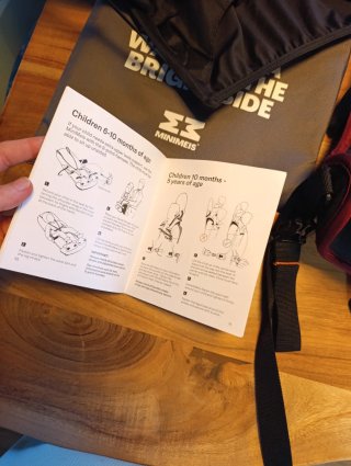 Portabebés de Hombros MiniMeis G4 con Parasol