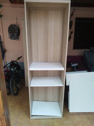 Estantería Ikea+baldas+cajón+puertas
