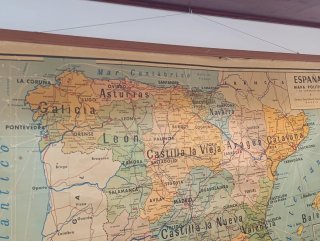 Mapa Político Antiguo de España