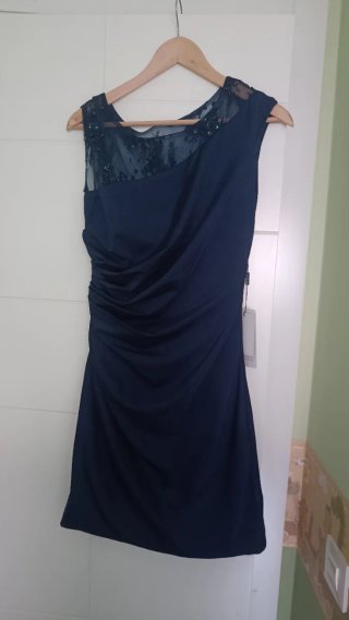 Vestido de fiesta azul