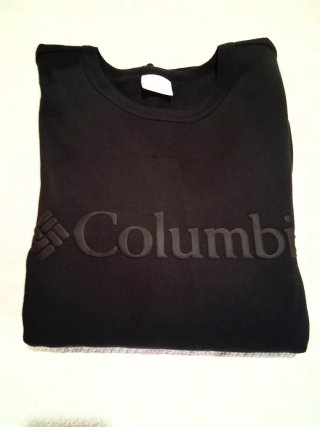 Sudadera Columbia Negra nueva a estrenar. XL