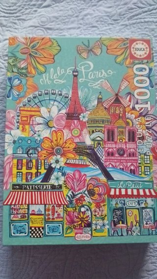 Puzzle Educa 1000 piezas París