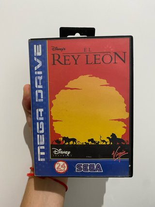 Juego Sega Mega Drive El Rey León