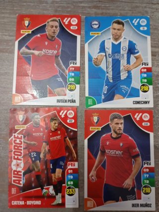 22 Cromos Liga Adrenalyn 24-25