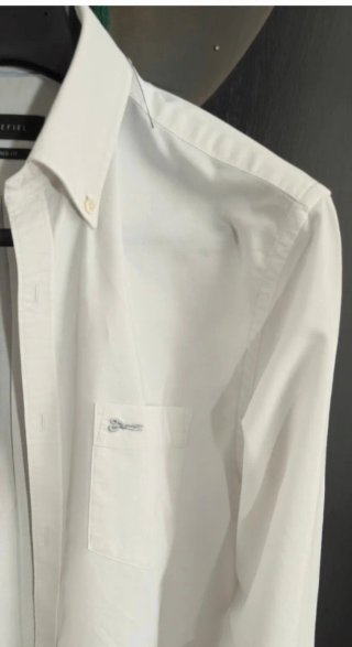 Camisa Blanca Cortefiel Tailored Fit