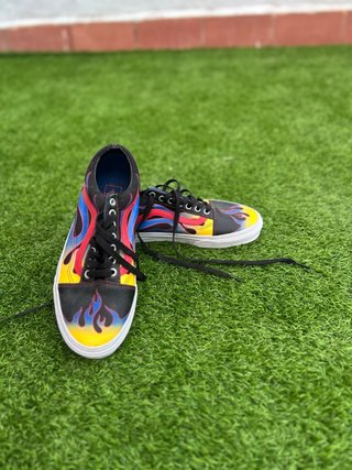 Vans Old Skool Llamas Multicor