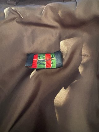 Chaleco de Acolchado Lacoste Marrón Talla XL