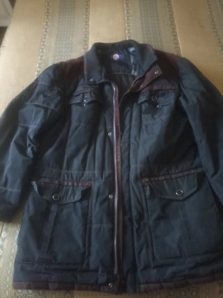 Chaquetón de caballero marrón talla L
