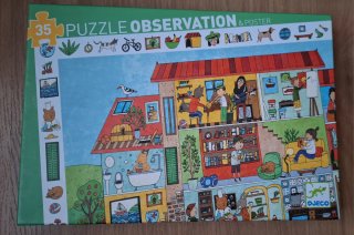 Puzzle 35 piezas Djeco Observation