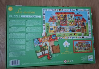 Puzzle 35 piezas Djeco Observation