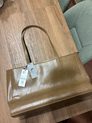 Bolso Tote Marrón