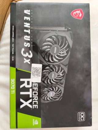MSI Ventus 3X RTX 3070 Ti Tarjeta Gráfica