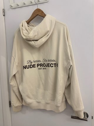 Sudadera Nude Project Talla S Beige