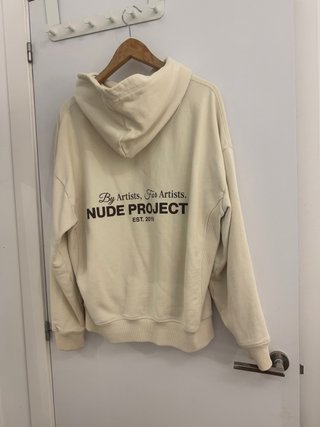Sudadera Nude Project Talla S Beige