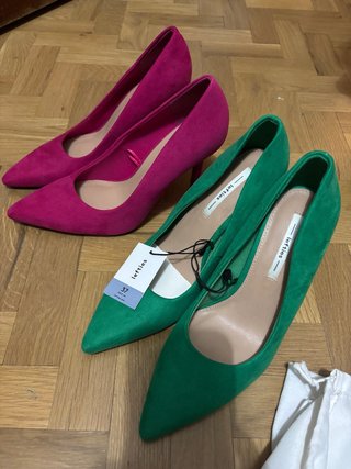 Zapatos tacón Lefties mujer talla 37 NUEVOS