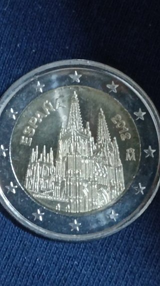 Moneda 2 Euros España 2012