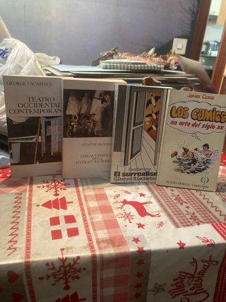 Lote 4 Libros Cultura Siglo XX: Historia del Cómic